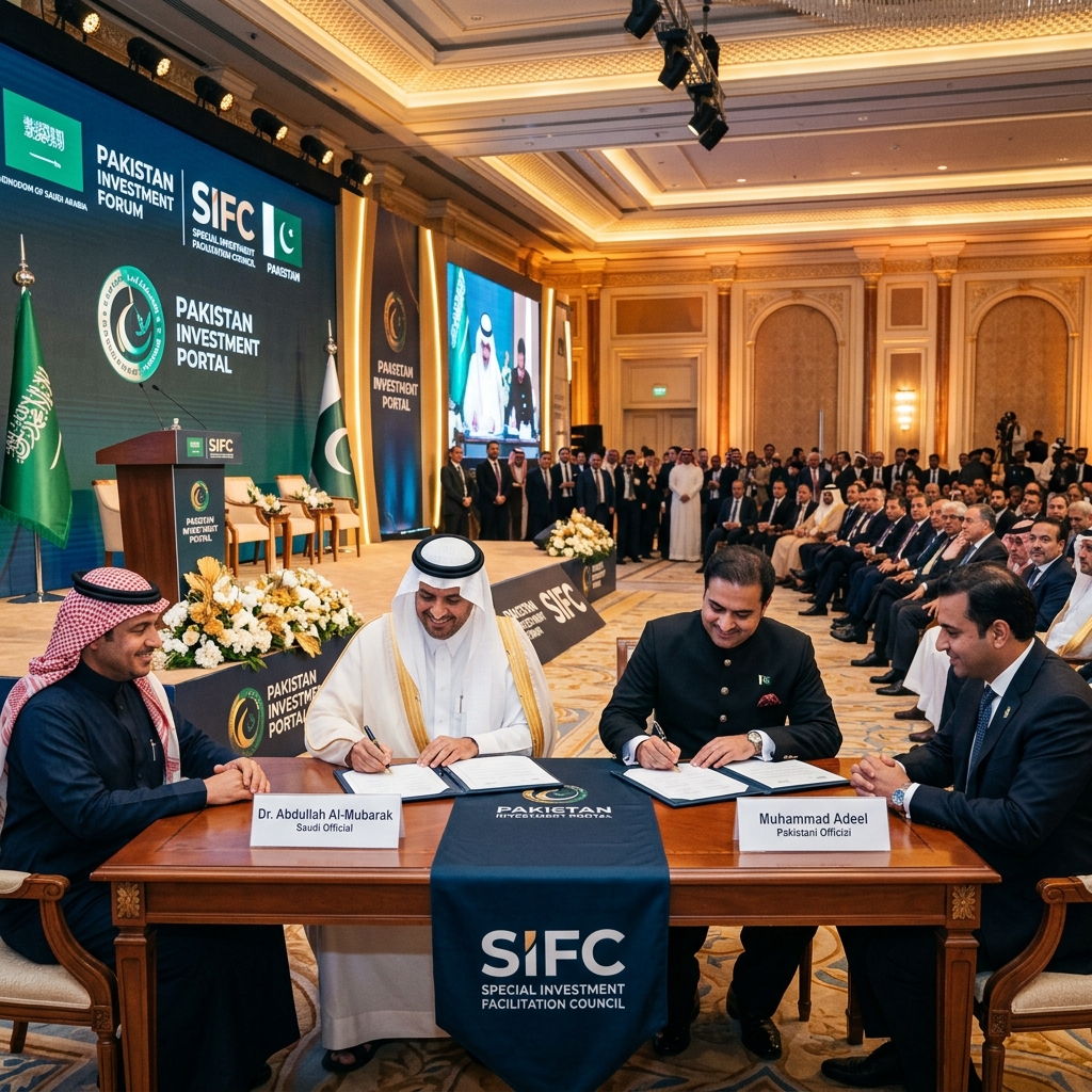 Pakistan-Saudi Arabia Investment Forum: $2B Deals Finalized